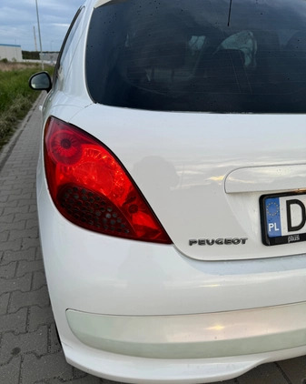 Peugeot 207 cena 10600 przebieg: 155835, rok produkcji 2008 z Polkowice małe 466